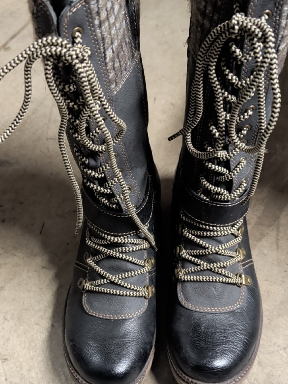 Spring Step Lace Up Boots - Picture 2 of 3